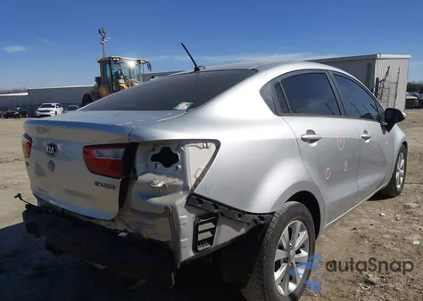 2014 Kia Rio Ex z USA, uszkodzony, nr VIN KNADN4A39E6353468